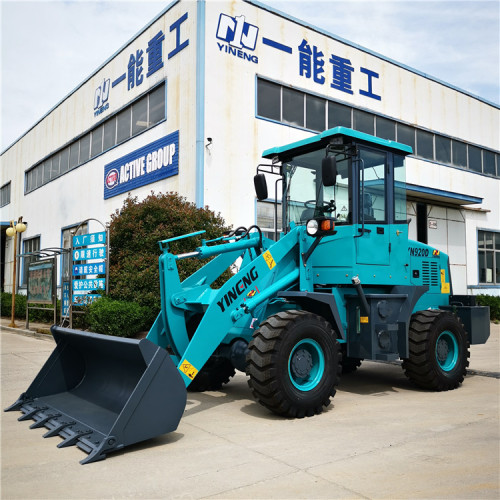 Wheel Loader With 4-in-1 Bucket