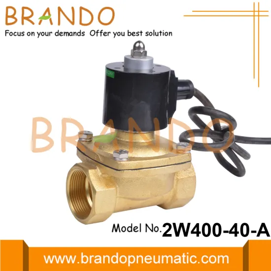1.5'' Water Fountain Waterproof IP68 Brass Solenoid Valve