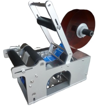 High Speed Semi-Automatic Glass Jar Labeling Machine for Round Bottles