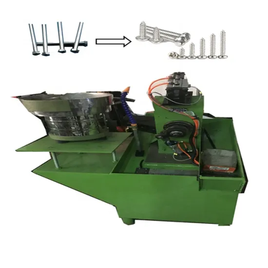 Automatic High-Quality Self-Tapping Screw Production Line with Internal Threading