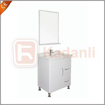 Free standing PVC bathroom cabinet