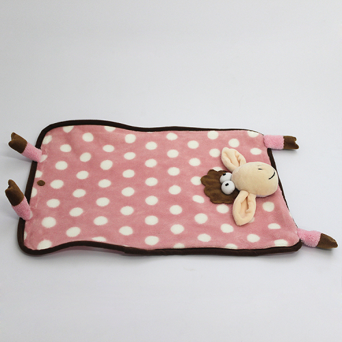 50*50cm Sheep Head Plush Soft Blanket, Stuffed Toy Blanket, Stuffed Animal Head Blanket, High