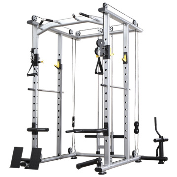 Zy Sports Comprehensive Gym Equipment: Squat Stand, Ramka do podnoszenia ciężarów i maszyna Smith