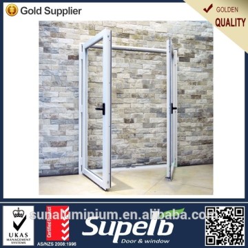 Customized design color size residential aluminul window with glass