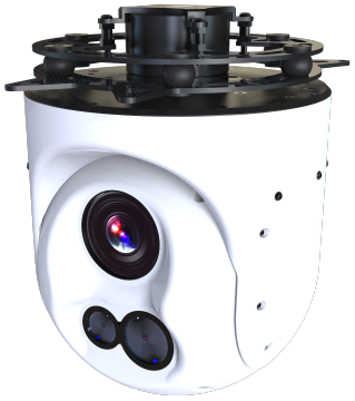 Thermalbildgebungsgimbal -Kamera mit Tageslicht -Zoom, 1600 m Laserbereich und Platzierungsverfolgungsfunktion für UAVs