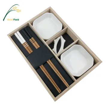 Wooden Vietnam Chopsticks Gift Set for Wedding Beginners