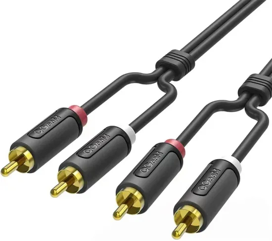 PU RCA Male to RCA Male Audio Cable