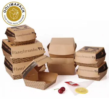 Custom Printed Hamburger Box: Personalize Your Packaging with Unique Designs