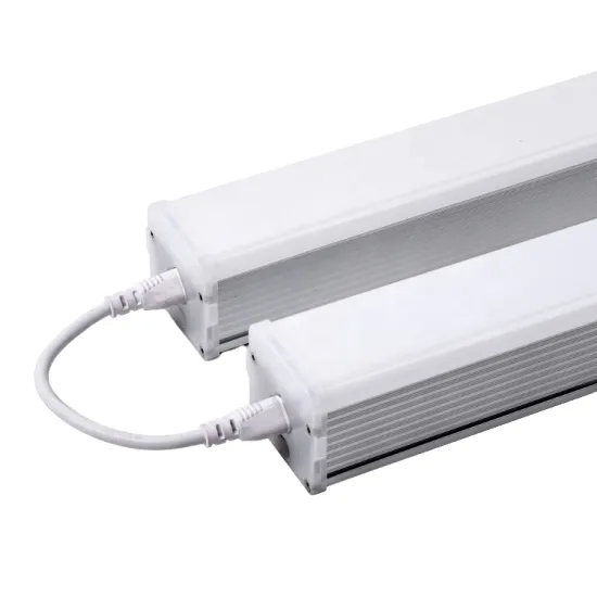 Linkable LED Batten Linear Lamp - Surface Mounted 4ft 8ft 60w 120w Industrial Aluminum T5 Shop Light