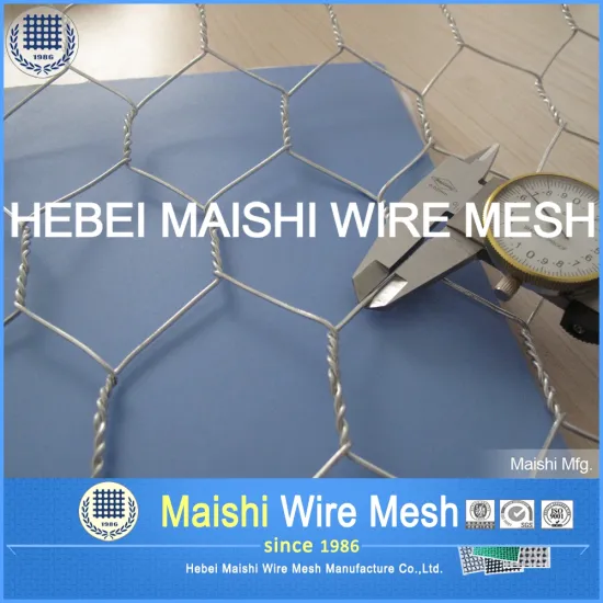 Malla 2" hexagonal galvanizada