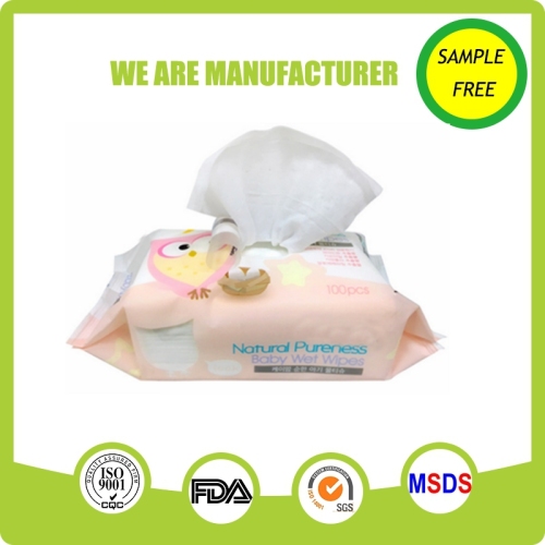 Customized china antibacterial baby cleaning wet wipes