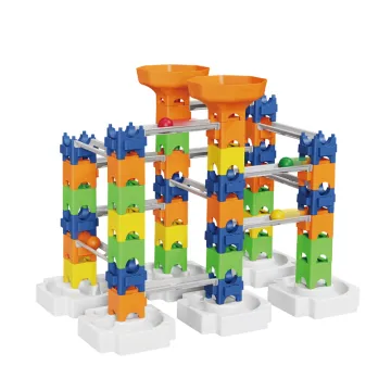 67Pcs Construction Roll-A-Marble Ball Racing Game Toy Track Puzzle