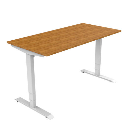 Height Adjustable Desk Dual Motors Sit And Stand Desk Electriced Adjustable Factory