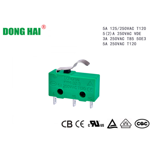 Electrodomésticos Microinterruptores Básicos Subminiatura