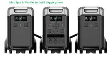 Outdoor Energy Power Station 3.6KW with Solar Panel
