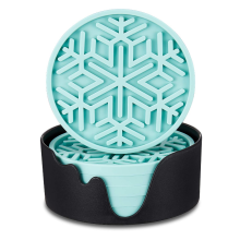 Food Grade Custom Snow Silicone Drink Coasters