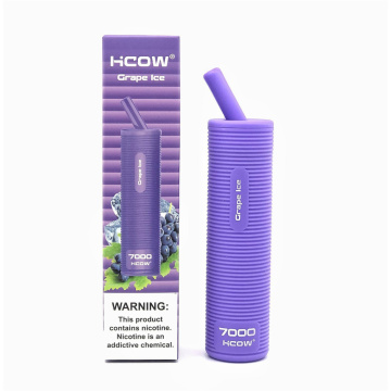 100% 원본 HCOW SG7000 퍼프 16ml 일회용 vape