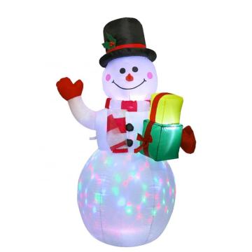 5 फीट आउटडोर सजावट एलईडी अमेरिकी क्रिसमस स्नोमैन Inflatable