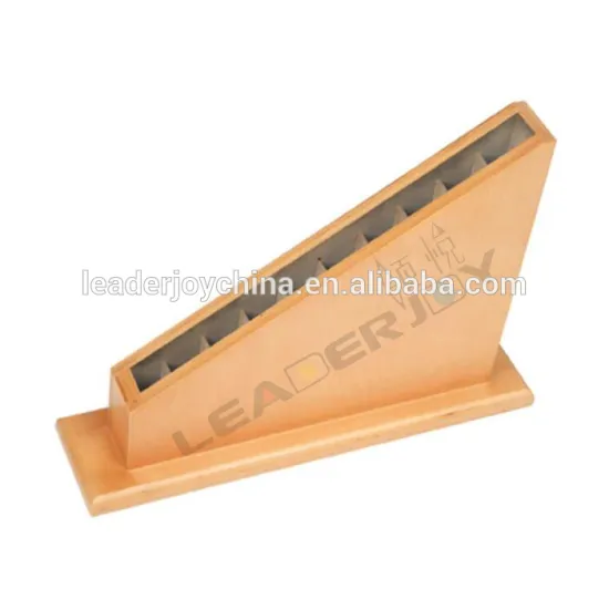 Montessori baby educational wooden toys -stand for numerical rods