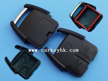 Novel Item &Promotion New style Opel 3 button remote case for auto parts opel corsa