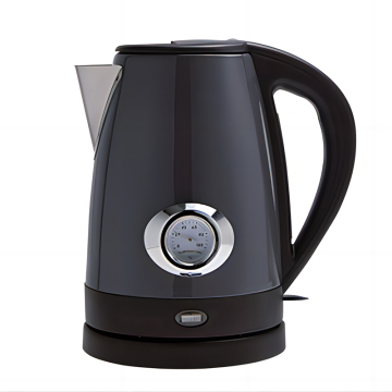 Customised Classical Modern 1.7L Electric Hot Water Kettle with Thermometer & 360 Degree Base