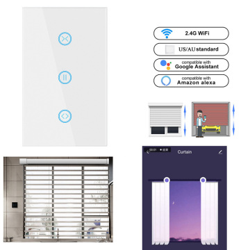 Smart Home Innovations: Top 2020 Unique Popular Tuya-powered Wall Curtain and Gordijnen with Wifi Switch