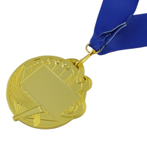 Medaglia in metallo con finitura a medaglione personalizzata per maratona sportiva