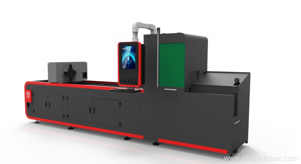 New Style Tube Fiber Laser Cutter