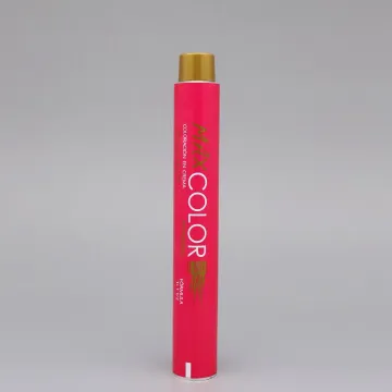 Wholesale Aluminum Collapsible Hair Color Packaging Tube