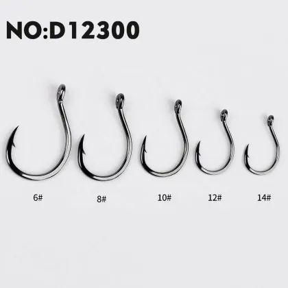 Factory OEM&ODM High Carbon Steel Fishing Hooks - Single Carp Fishing Hooks with Ring Model