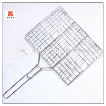 B-022 hot selling American family day popular bulky stainless steel bbq grill mat