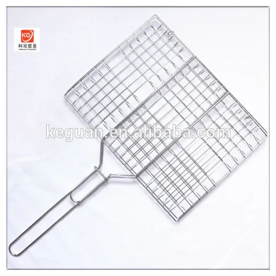 B-022 hot selling American family day popular bulky stainless steel bbq grill mat