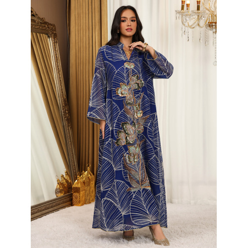 لباس ابیا گلدوزی شده لوکس