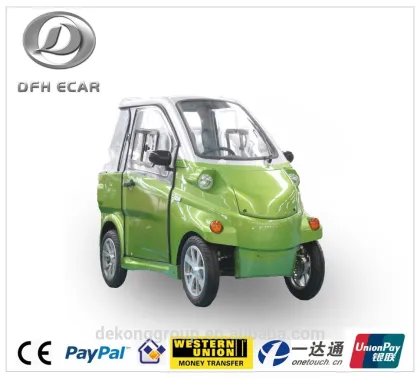 Factory price 2 seat 4 wheel mini car