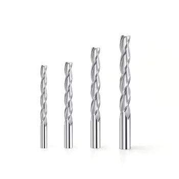 Tungsten Steel Dovetail Double-Head Spiral Milling Cutter 6x6x130x200mm for Wood