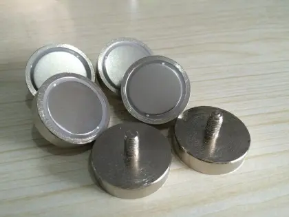 Neodymium Cup Magnets Male Thread