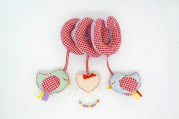 stroller toys for rattle and squeaker