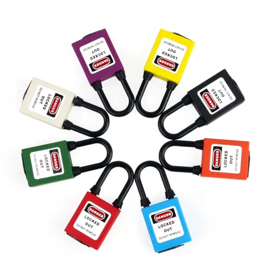 Zenex Loto Composite Dust-proof Safety Padlock with Master Key - Electrically Insulated