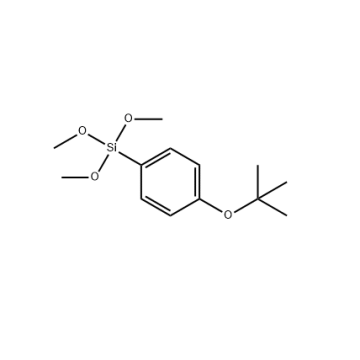 (4-(tert-butoxy)ফিনাইল) trimethoxysilane