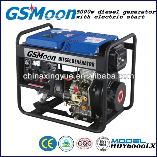 6kw EPA approval Electric start Diesel Generator.