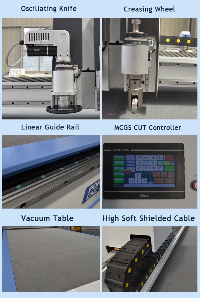 Oscillating Tangential Knife Blade Cutting Plotter Machine With 36% ...
