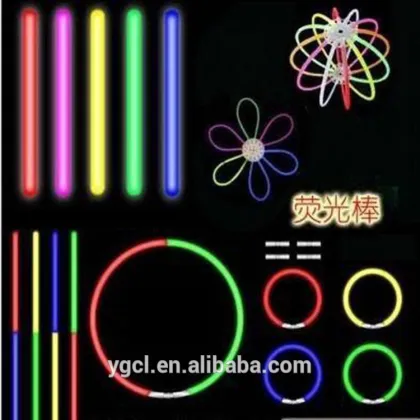 Colorful Glow Stick China Party Pack Glow Stick
