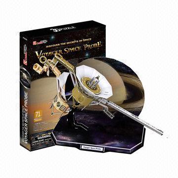 Educational Scientific Toy with Creative Design, Puzzle Sheets and Instruction Book