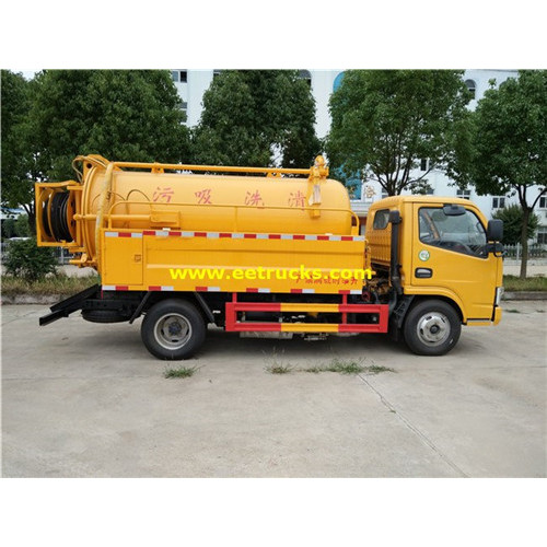 2500L 130HP Sewer Vacuum Trucks