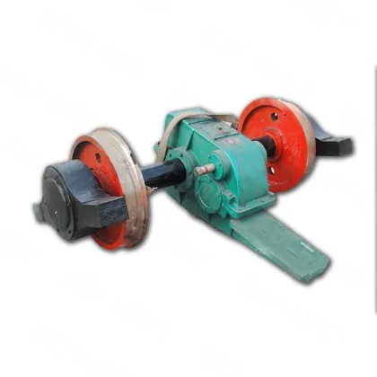 Cast Steel Crane Wheel on Rail