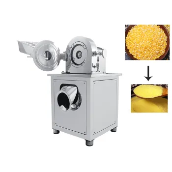 Commercial Corn Mill Grinder Grain Maize Milling Cocoa Cake Powder Grinding Machine