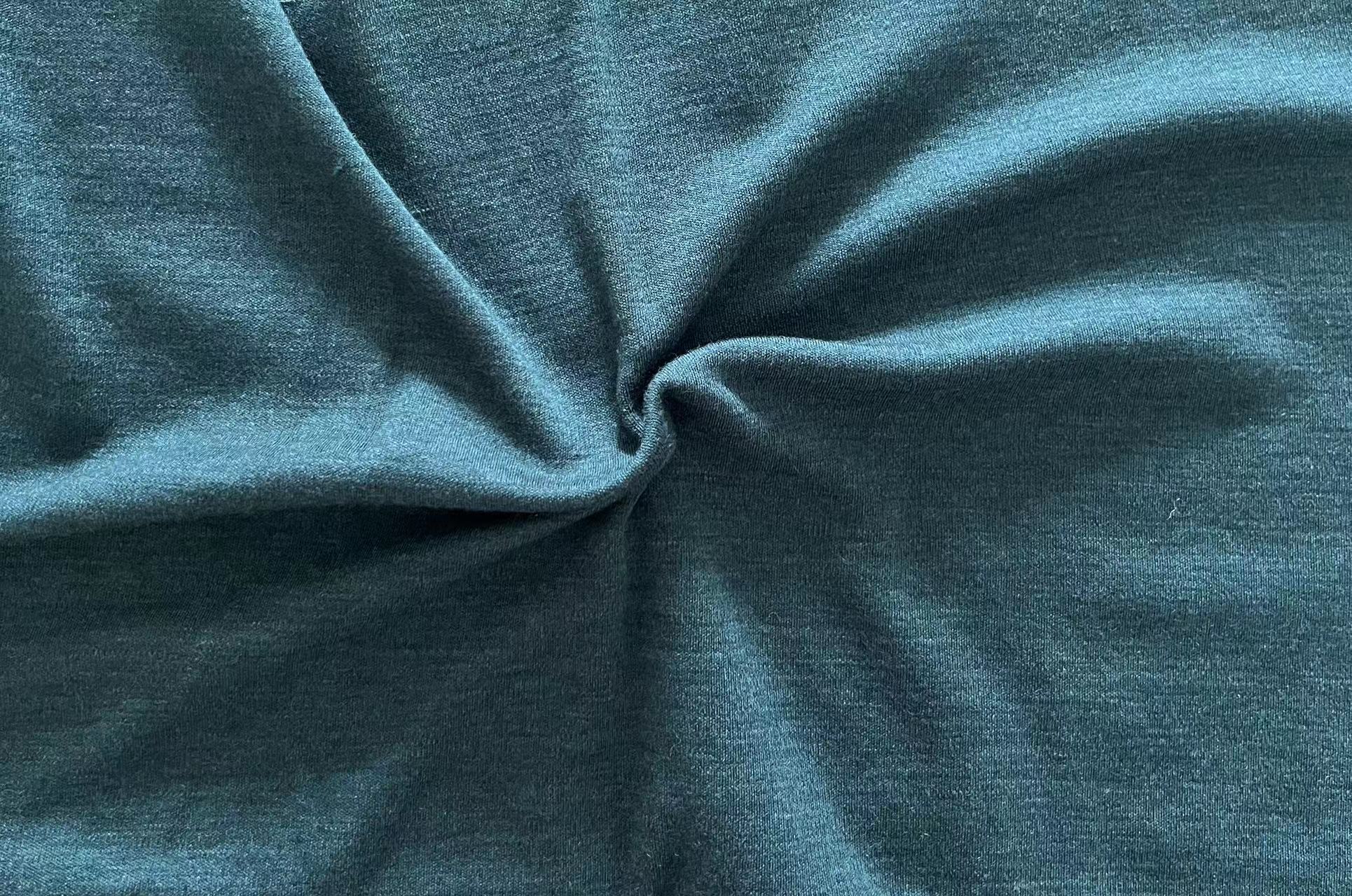 100%Merino wool jersey fabric