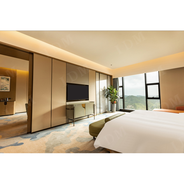 Conjunto de quarto de hotel de luxo personalizável de 5 estrelas