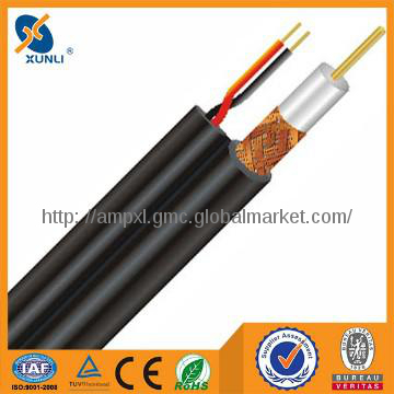 RG6 CCTV cable with power cable wire