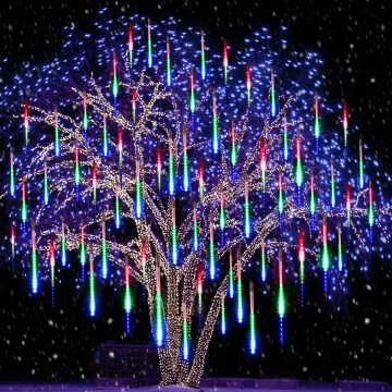 Outdoor Waterproof LED Strip Lights for Christmas Tree Decoration (30-80CM, 110V/220V)